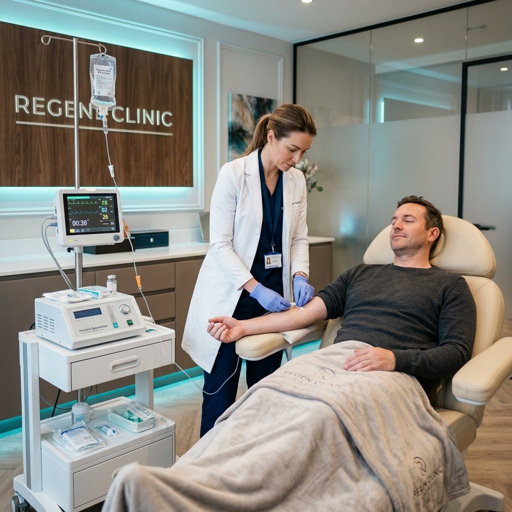 Advanced regenerative care treatment administered by a physician at EverVive Health clinic