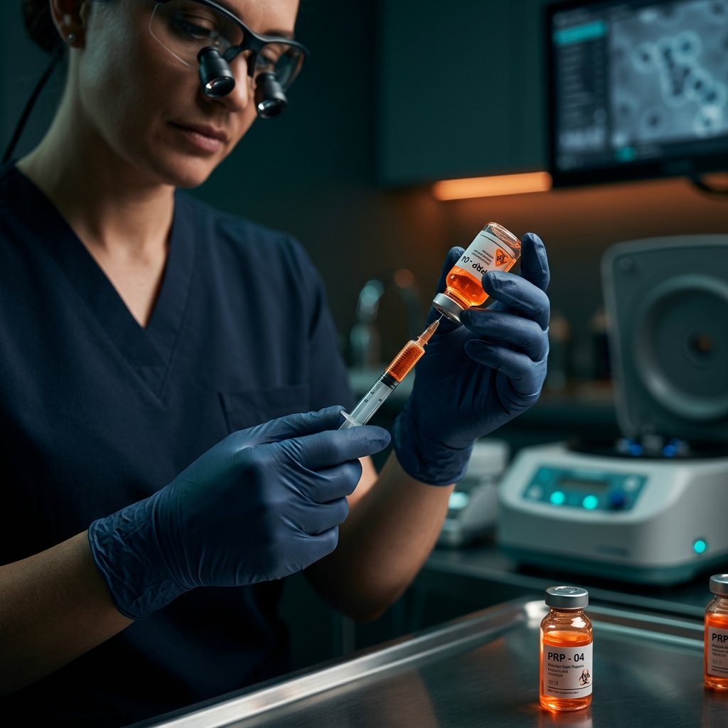 Precision PRP and stem cell therapy preparation at EverVive Health regenerative medicine clinic